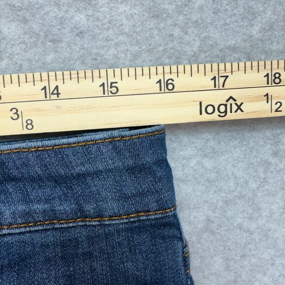 Kut From The Kloth Jeans Straight Leg WMNS 6 Med Wash Mid Rise KP9065MA2 Casual - Picture 8 of 11